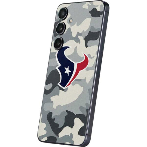 NFL Houston Texans Camo Galaxy S24 Plus Skin