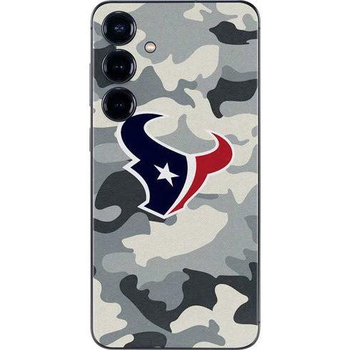 NFL Houston Texans Camo Galaxy S25 Skin