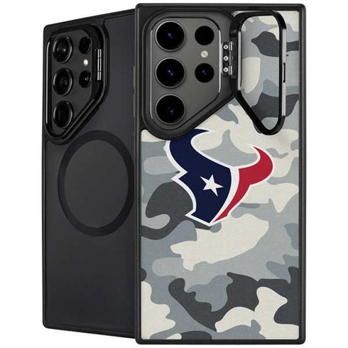 NFL Houston Texans Camo Galaxy Cases