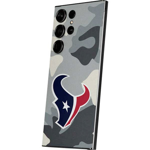 NFL Houston Texans Camo Galaxy S24 Ultra Skin