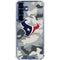 NFL Houston Texans Camo Galaxy S25 Plus Clear Case