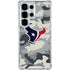 NFL Houston Texans Camo Galaxy S25 Ultra Clear Case