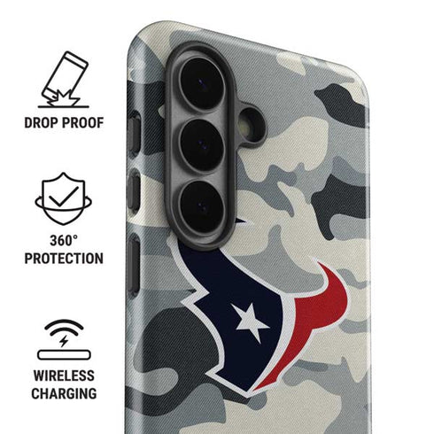 NFL Houston Texans Camo Galaxy S26 Plus Impact Case