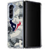 NFL Houston Texans Camo Galaxy Z Fold5 5G Clear Case