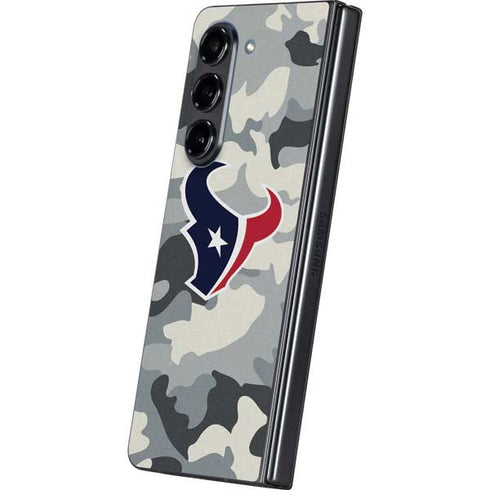NFL Houston Texans Camo Galaxy Z Fold5 5G Skin