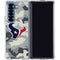 NFL Houston Texans Camo Galaxy Z Fold6 Clear Case
