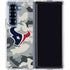 NFL Houston Texans Camo Galaxy Z Fold6 Clear Case