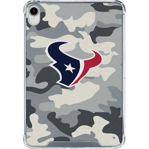 NFL Houston Texans Camo iPad 11th Gen (2025) Clear Case