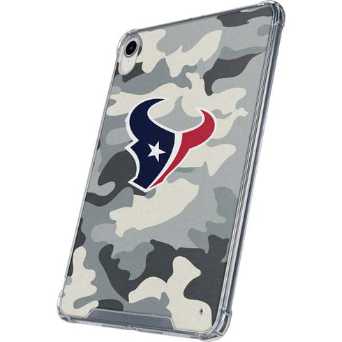NFL Houston Texans Camo iPad 11th Gen (2025) Clear Case