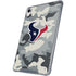 NFL Houston Texans Camo iPad 11th Gen (2025) Clear Case