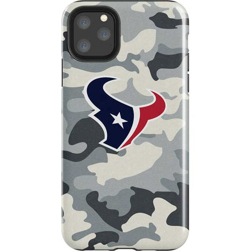 NFL Houston Texans Camo iPhone Cases
