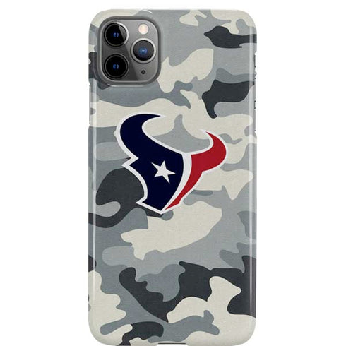 NFL Houston Texans Camo iPhone Cases