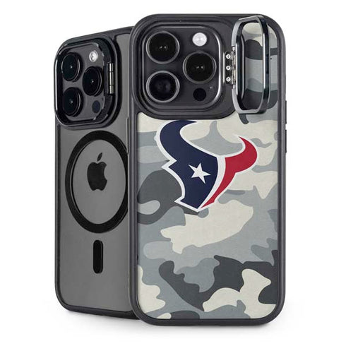 NFL Houston Texans Camo iPhone 13 Pro Kickstand Case