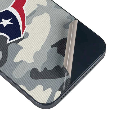 NFL Houston Texans Camo iPhone 15 Skin