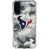NFL Houston Texans Camo iPhone 16 Clear Case