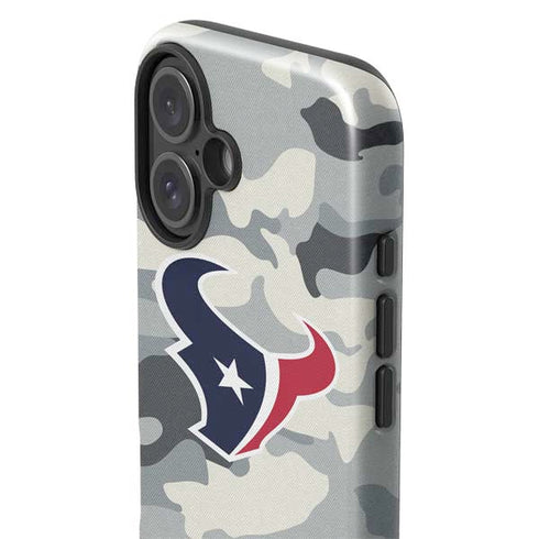 NFL Houston Texans Camo iPhone 16 Plus Impact Case
