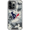 NFL Houston Texans Camo iPhone 16 Pro Clear Case