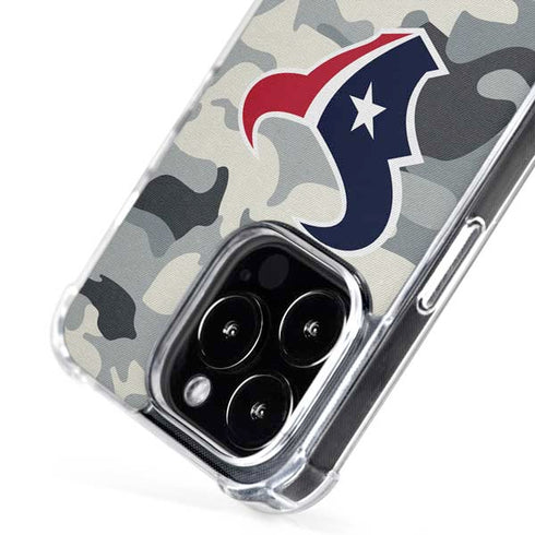 NFL Houston Texans Camo iPhone 16 Pro Max MagSafe Case