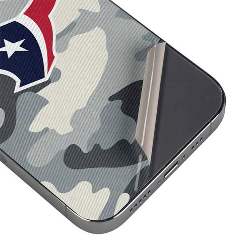 NFL Houston Texans Camo iPhone 16 Pro Skin