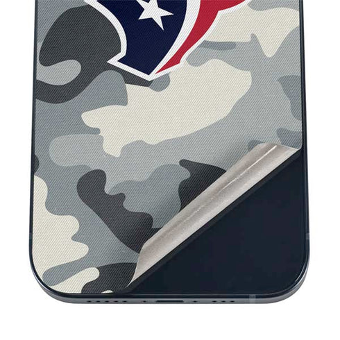 NFL Houston Texans Camo iPhone 16 Skin