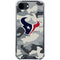 NFL Houston Texans Camo iPhone 16e Clear Case