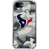 NFL Houston Texans Camo iPhone 16e Clear Case