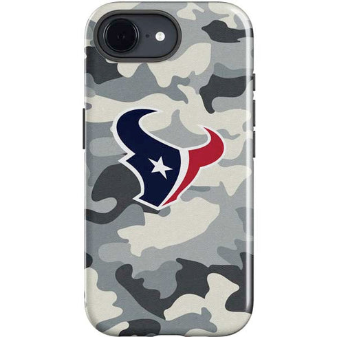 NFL Houston Texans Camo iPhone 16e Impact Case