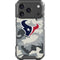 NFL Houston Texans Camo iPhone 18 Pro Clear Case