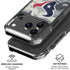 NFL Houston Texans Camo iPhone 18 Pro Clear Case