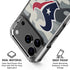 NFL Houston Texans Camo iPhone 18 Pro Clear Case