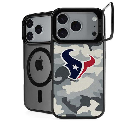 NFL Houston Texans Camo iPhone 18 Pro Max Kickstand Case