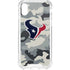 NFL Houston Texans Camo iPhone XS Clear Case