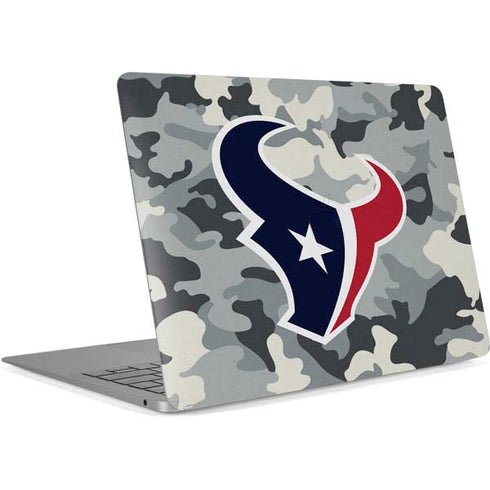 NFL Houston Texans Camo Apple MacBook Air Skin