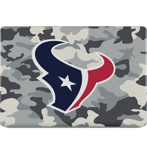 NFL Houston Texans Camo MacBook Skins
