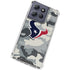 NFL Houston Texans Camo Moto G 5G (2025) Clear Case