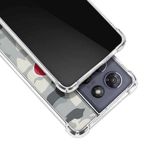 NFL Houston Texans Camo Moto G Stylus 5G (2025) Clear Case