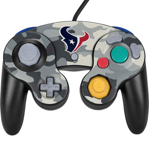 NFL Houston Texans Camo Nintendo Skins
