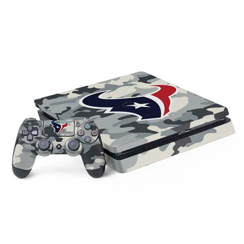 NFL Houston Texans Camo PlayStation PS4 Skins