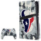 NFL Houston Texans Camo PS5 Pro Disk Bundle Skin