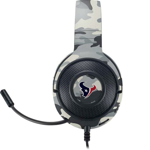 NFL Houston Texans Camo Razer Kraken X Skin