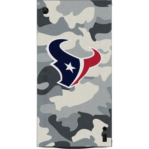 NFL Houston Texans Camo XBox Series X Digital Edition Console Skin