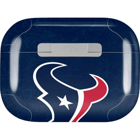NFL Houston Texans Distressed AirPods Pro 2nd Gen Skin