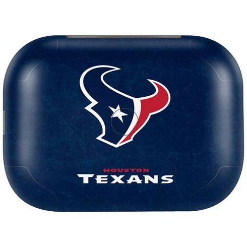 NFL Houston Texans Distressed Amazon Echo Buds Skin