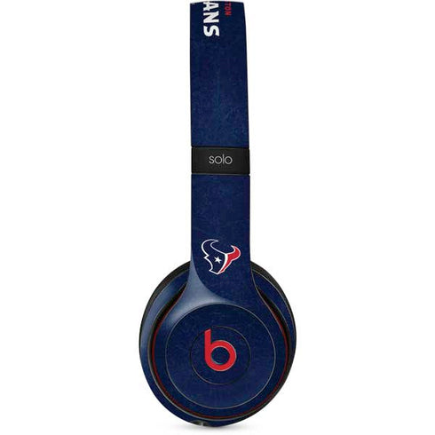 NFL Houston Texans Distressed Beats Solo 3 Wireless Skin
