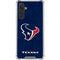 NFL Houston Texans Distressed Galaxy A17 Clear Case