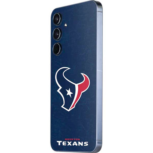 NFL Houston Texans Distressed Galaxy A35 5G Skin