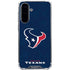 NFL Houston Texans Distressed Galaxy A36 5G Clear Case