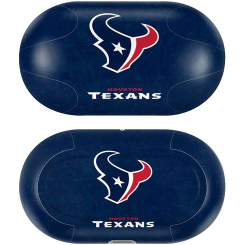 NFL Houston Texans Distressed Galaxy Buds Plus Skin