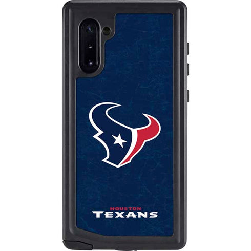 NFL Houston Texans Distressed Galaxy Cases