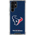 NFL Houston Texans Distressed Galaxy S23 Ultra Clear Case